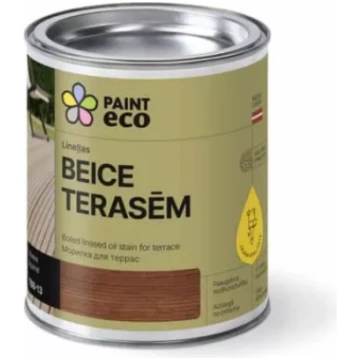 Paint Eco Lineļļas pernicas beice terasēm 0,75L Vā