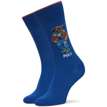 Garās zeķes Polo Ralph Lauren 449P15965002 Zils