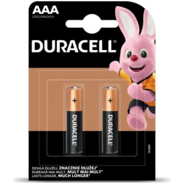 Baterija DURACELL Basic AAA, LR03 2 gab./iepak. ( 