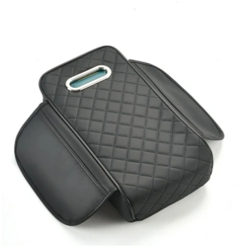Seat armrest box heightening storage bag black