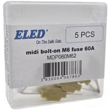Fuse: fuse | automotive | 60A | 58VDC | 41mm | M6 