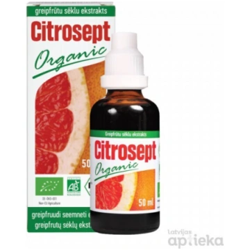 Citrosept Organic 50ml (greipfr. sēklu ekstr.)