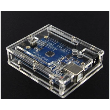 Arduino UNO R3 Caurspīdīga kastīte