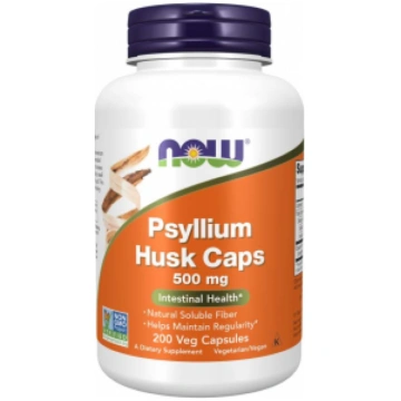 Psyllium Husk 500 mg Now Foods 200 vcaps