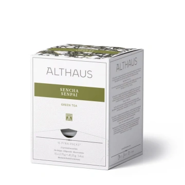 SENCHA SENPAI zaļā tēja, 15 x 2,75g ALTHAUS
