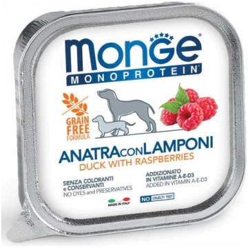 Mitrā barība (konservi) suņiem Monge Monoprotein D