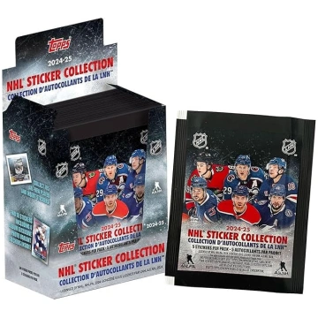 TOPPS NHL 2024–2025 hokeja uzlīmju kolekcija – 50 