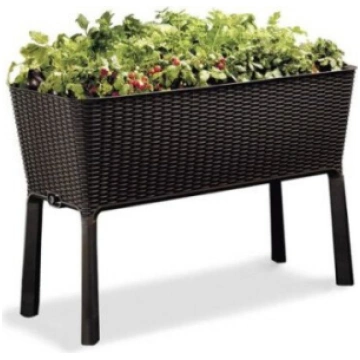 KETER EASY GROW augu kubls, brūns 230297