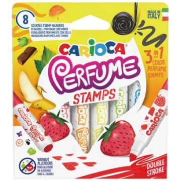 Aromātiskie flomasteri CARIOCA Perfume Stamps, ar 