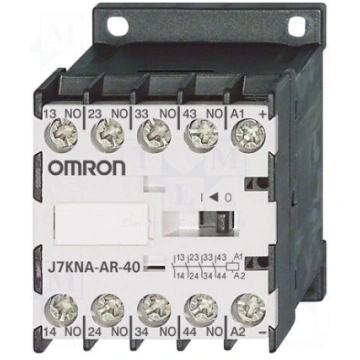 Contactor: 4-pole | NO x4 | 24VDC | 2A | for DIN r