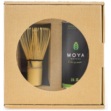 Moya Matcha, matcha pulveris paciņās, BIO, 30g un 