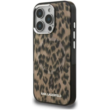 Karl Lagerfeld IML Leopard MagSafe Case Aizsargapv