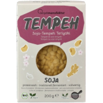 Soja-Tempeh Teriyaki BIO 200g TEMPEH MANUFACTUR