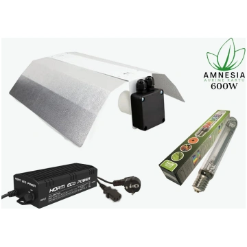 HPS rinkinys Sunmaster 600W Dual Eco 120x120cm Amn
