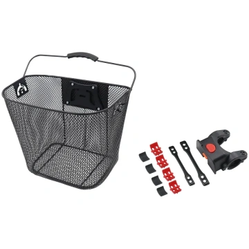 Front bicycle basket with quick release FSBKT-013 