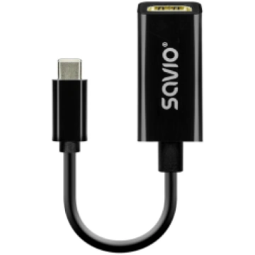Adapteris Savio USB Type-C Male - HDMI Female 4K (