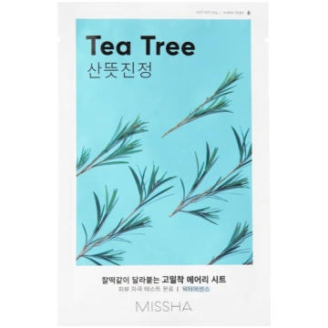 Missha Airy Fit Sheet Sejas maska Tea Tree 1 pc 88