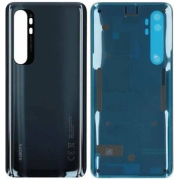 Xiaomi Mi Note 10 Lite baterijas vāciņš melns