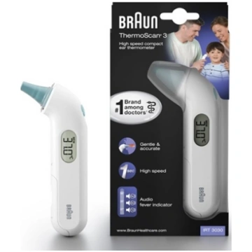Braun ThermoScan 3 Digital Thermometer IRT3030