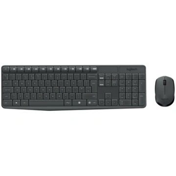 Logitech MK235 keyboard Mouse included USB QWERTY 