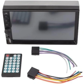 Cuifati 7 collu Double Din automašīnas audio uztvē