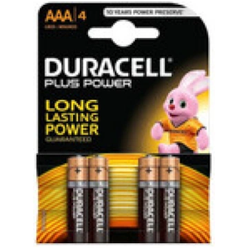 Baterijas Duracell AAA Alkaline 4-pack