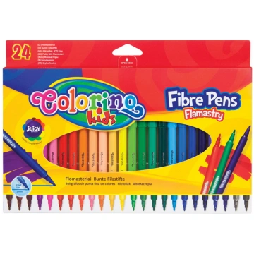 Flomasteri COLORINO, 24 krāsas