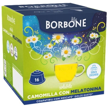 Caffè Borbone 16 Capsule Camomilla Melatonina Comp