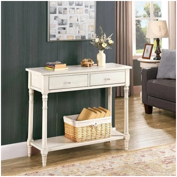 PADMA HOUSE Console Table with 2 Drawers, Small So