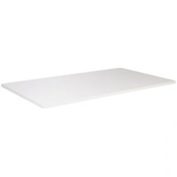 Galda virsma ERGO 140x80cm, pelēcīgi balta