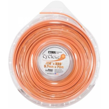 Stiprināta trimmera aukla CYCLONE ( 2.7 mm / 70 m 