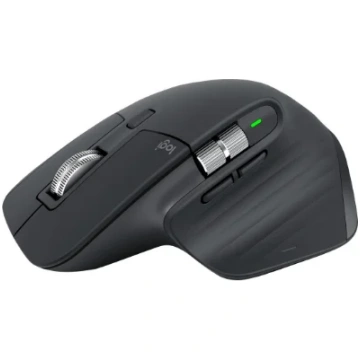 Logitech MX MASTER 3S Wireless Mouse, Graphite Log