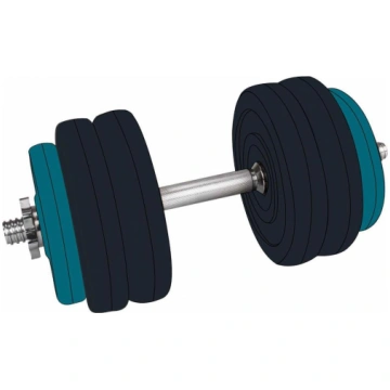 Hantele Schreuderssport Dumbbell Adjustable Synthe