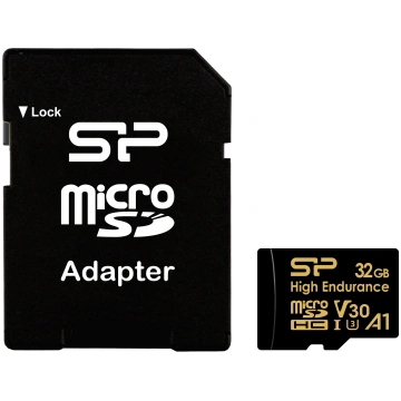 SILICON POWER MICROSDXC HIGH ENDURANCE 32GB V30 + 
