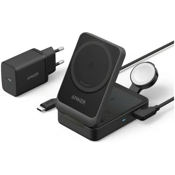 Anker MagGo 3in1 Wireless Network Charger, 15W, 1.