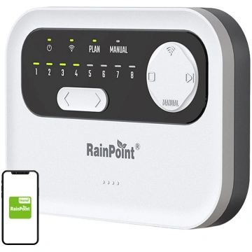 RainPoint WiFi 8-zone sprinkler controller