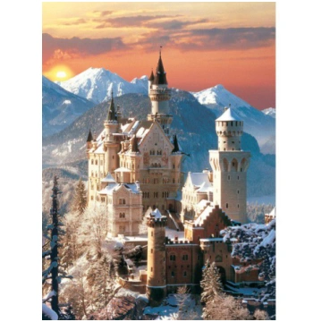 Clementoni 1500 El. Slēdzene Neuschwanstein 31925