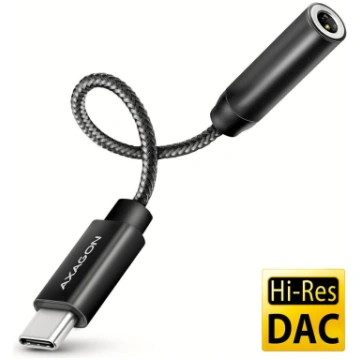 Axagon USB-C to 3.5mm TRRS Adapter (ADA-HC)