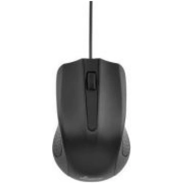 MOUSE USB OPTICAL BLACK/3-BUTTON MROS210 MEDIARANG