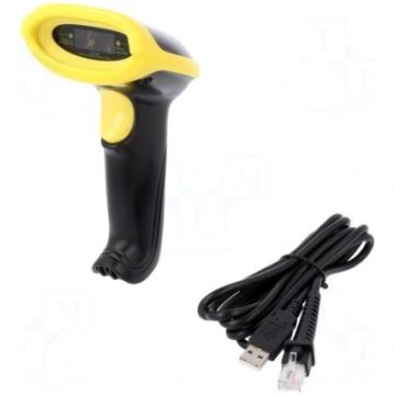 Barcode scanner | Interface: USB | 1D QOLTEC 50860