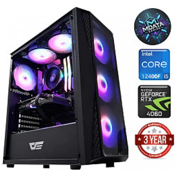 MDATA GAMING Core i5-12400F 16GB 2TB SSD RTX 4060 