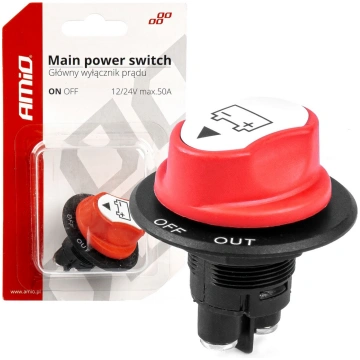 Strāvas slēdzis masas 12/32V MAX 50A (PEAK 300A) A