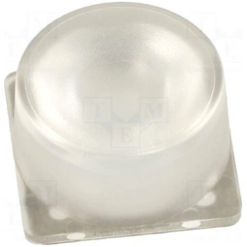 LED lens | square | plexiglass PMMA | 37÷53° | H:
