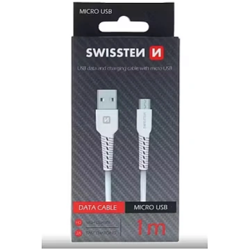 Swissten Basic Fast Charge 3A Micro USB Data and C