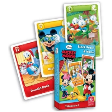 Galda spēļu komplekts Cartamundi Mickey Mouse Blac