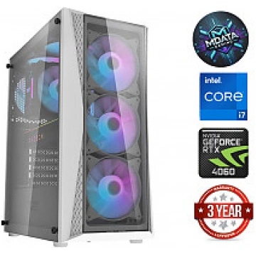 MDATA GAMING i7-12700KF 16GB 1TB SSD RTX 4060 NOOS