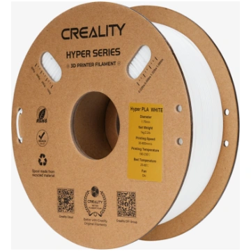 Creality Hyper PLA 3D printera pavediens 1.75mm 1k