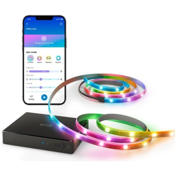 Tasma LED WiZ Sync Box and TV backlight strip 75ap
