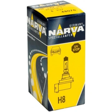Narva spuldze H8, 12V, 35W. PGJ19-1 (48076)