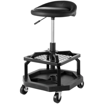VEVOR VEVOR Rolling Shop Stool, Pneumatic Garage S